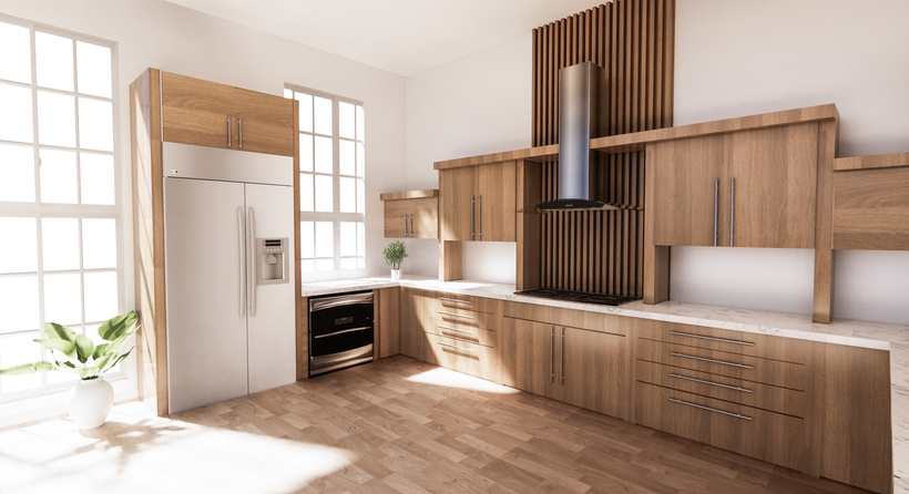 Modern Kitchen Room Interior Design 